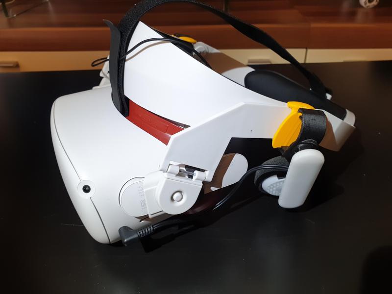 Halo Strap Adapter - Quest 2 Koss Porta Pro (Hi-Fix Clip On Headphones))