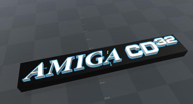 Logo Commodore Amiga CD 32