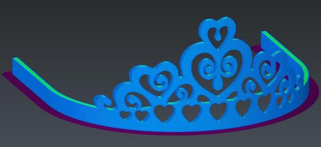 Wearable Heart Tiara