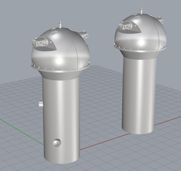 DKM main artillery fire control post SL-8