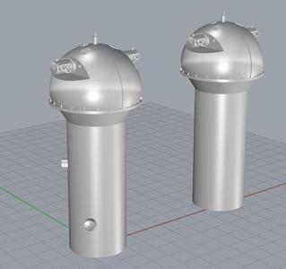 DKM main artillery fire control post SL-8