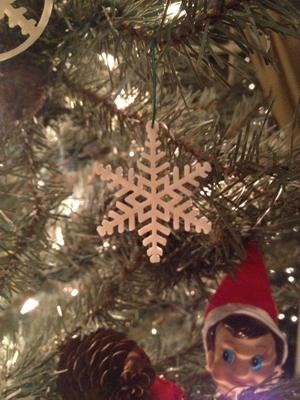 Snowflake Ornament 6 Points