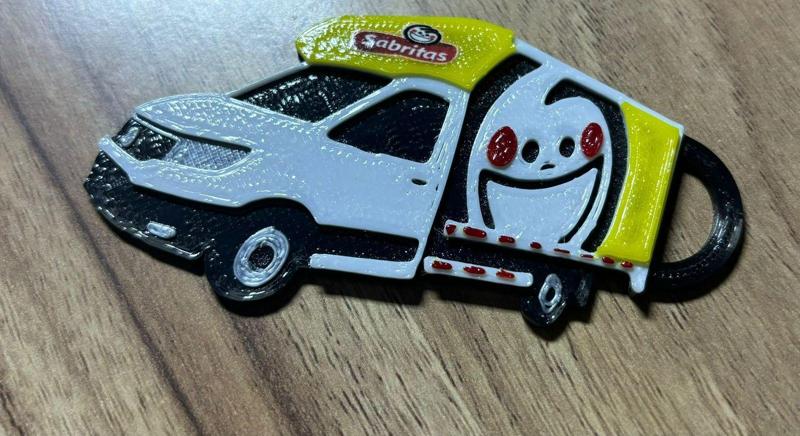 Sabritas Car Key Ring