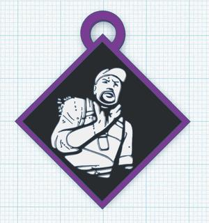 Keychain Dead By Daylight - Tenacity