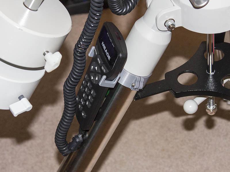 Remix of Meade Autostar holder for LXD75/LX90 mount