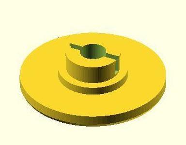 FIdget Spinner 608 Bearing Cap Snap In