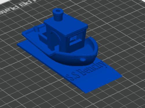 S.S 3D Benchy Scraper