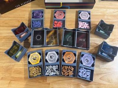 Maglev Metro Boardgame Insert