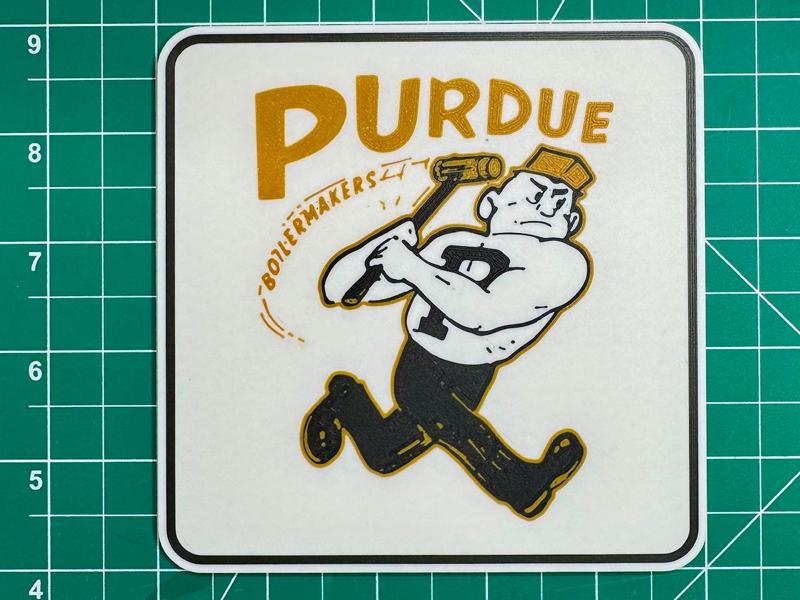 Purdue Boilermakers, sign, coaster, magnet