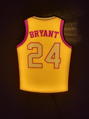 Kobe Bryant Jersey 24 LED Lightbox