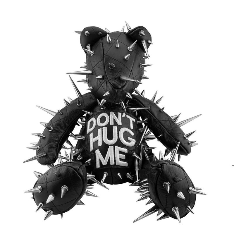 Teddy Bear Punk Don't Huge Me toy