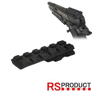 Dot sight mount for Hi-Capa, red dot sight, 20mm rail, Marui, WE, AW, CO2, gas, Hi-Capa compatible, gas gun parts, tactical, custom, magazine, bumper, accessory, Combat Master, HI-CAPA GUN-DT1