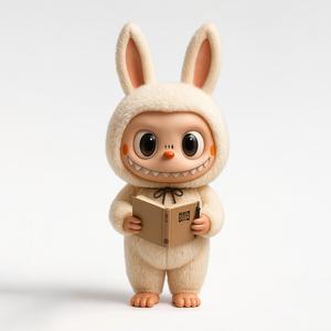 Reader Bunny Labubu Labubu Pop Mart Kasing Lung toy