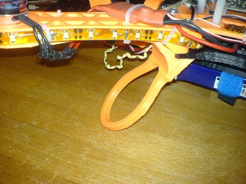 Flexible Landing Gear for Quadcopter "Crossfire" Version 3