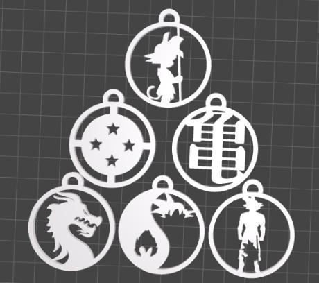 Dragon Ball Christmas Spheres