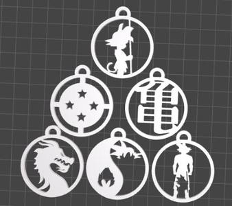 Dragon Ball Christmas Spheres