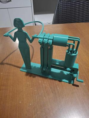 Jump Rope Girl Mechanical Toy – 3D Printable Kinetic Model