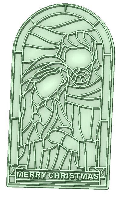 Picture Holy Family Merry Chistmas 120mm cookie cutter