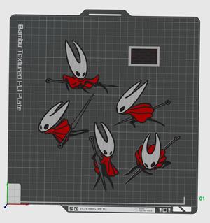 Hollow Knight: Silksong Hornet Sprite Figurines!