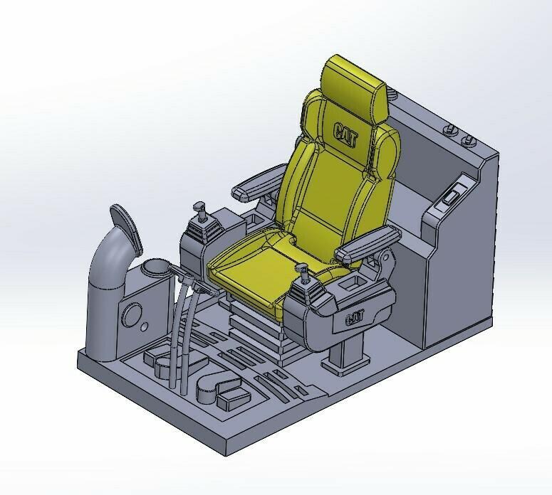 1/ 14 RC Excavator Cabin İnterior