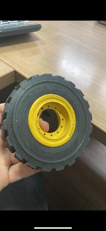 Rc Loader And Rock Truck Tire Mold