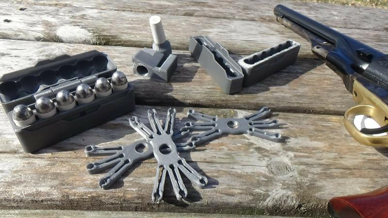 44 Cal Paper Cartridge Box