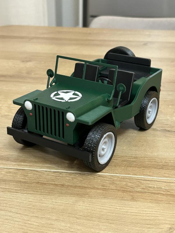 Jeep Willys MB 1941 – 1:18 Scale Printable Model Kit
