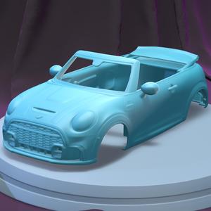 MINI COOPER JCW CONVERTIBLE 2022   (1/24) Printable Car Body