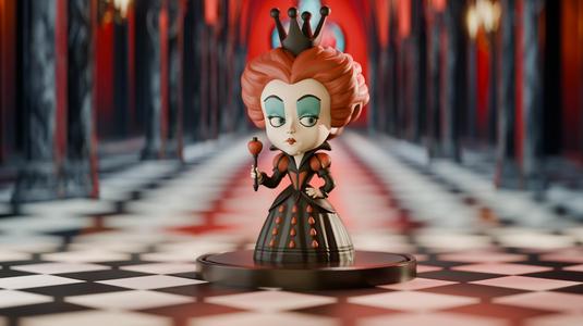 Alice in Wonderland Red Queen Collectible Figurine