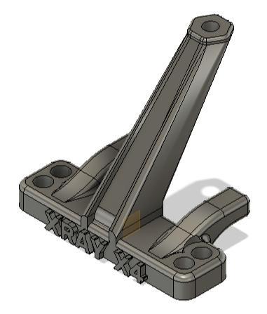 xray x4 front body stop