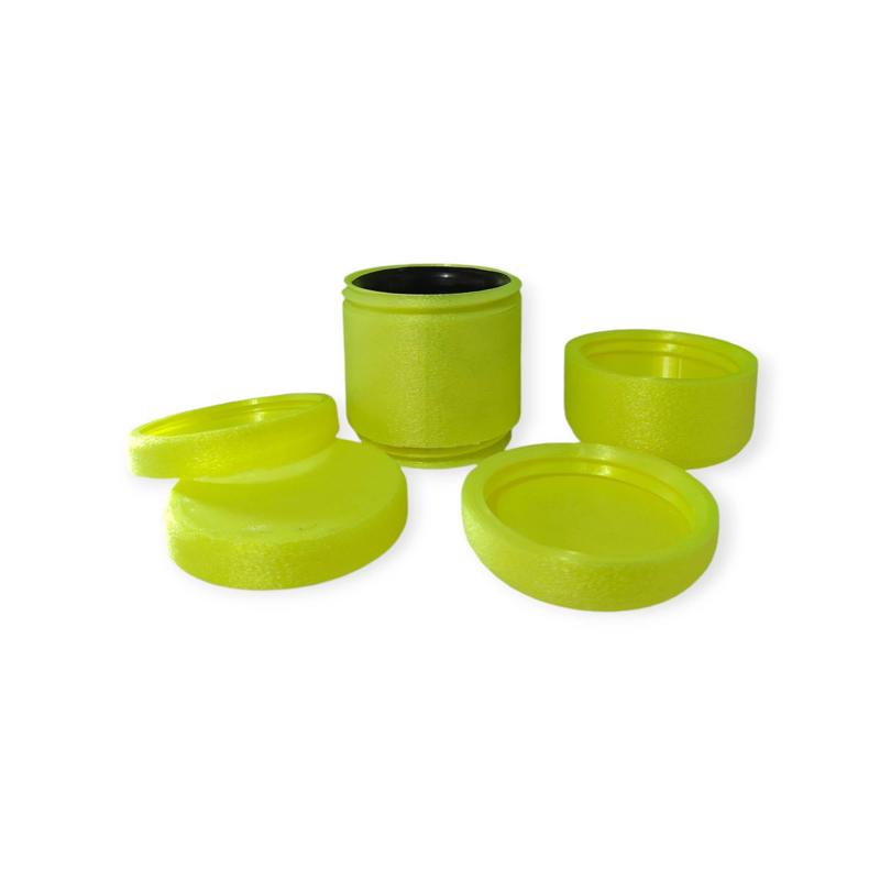 ARGENTINIAN MATE WITH LID AND YERBA MATE STORAGE