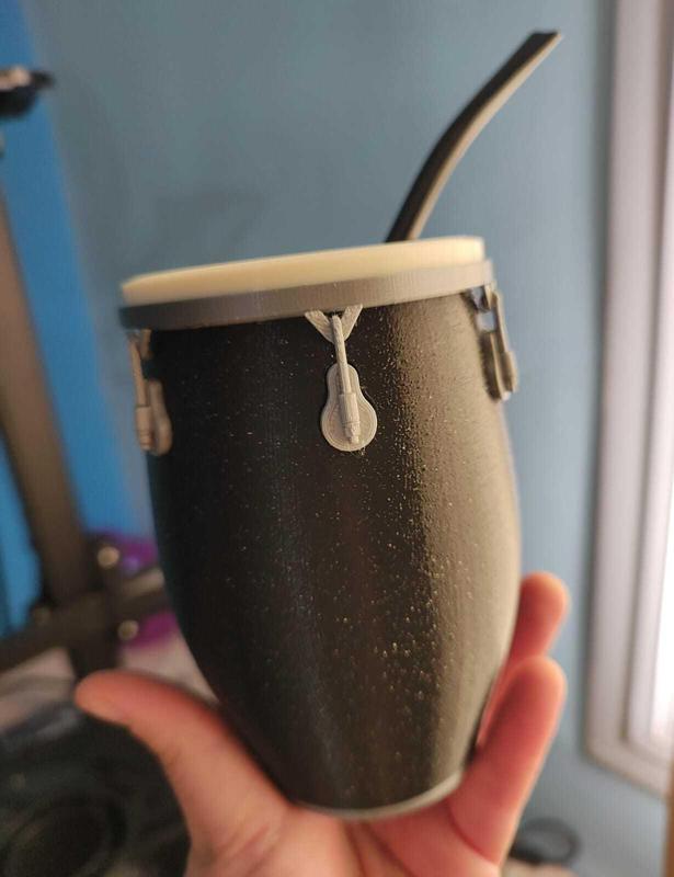 mate conga, bass drum