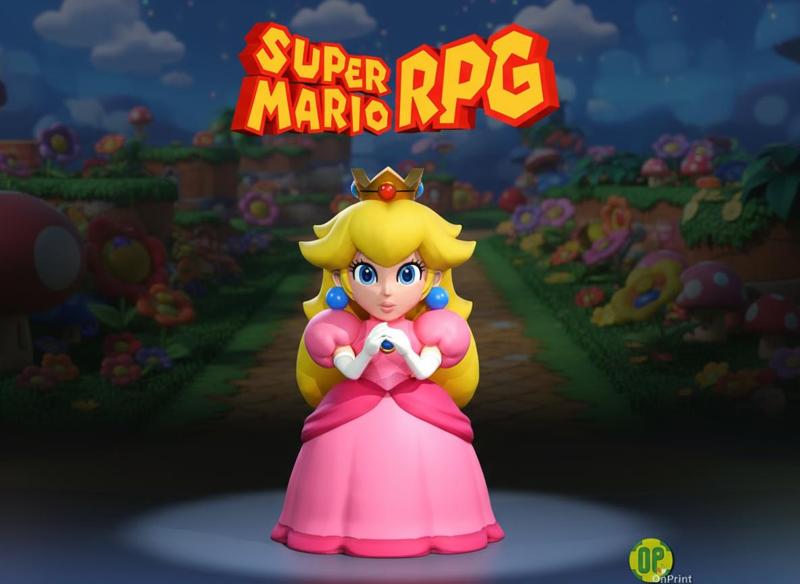 "PRINCESS PEACH - Super Mario RPG Remake - Nintendo Switch