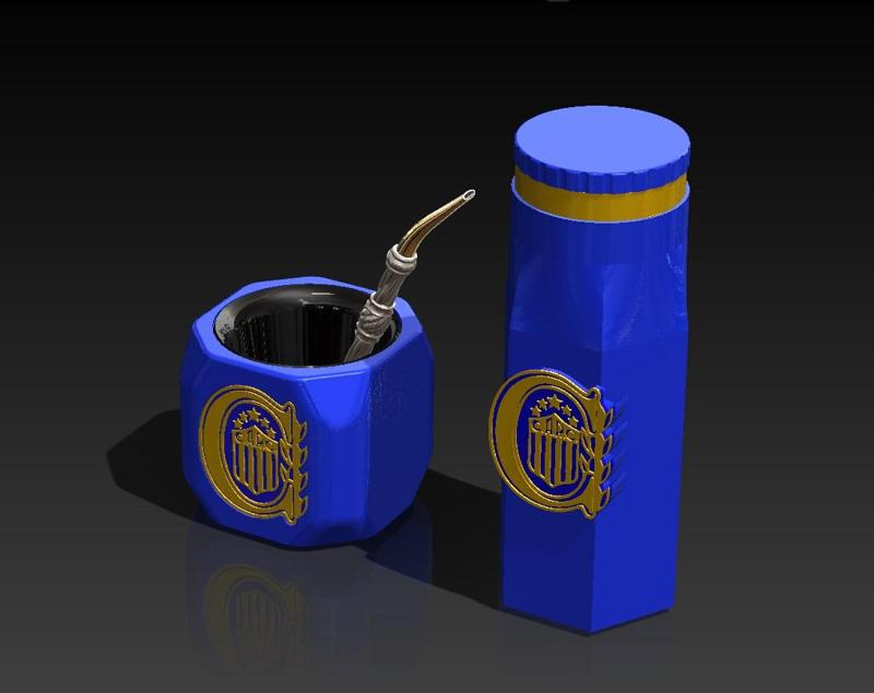 SET MATERO ROSARIO CENTRAL - SACA-POLVILLO AND MATE