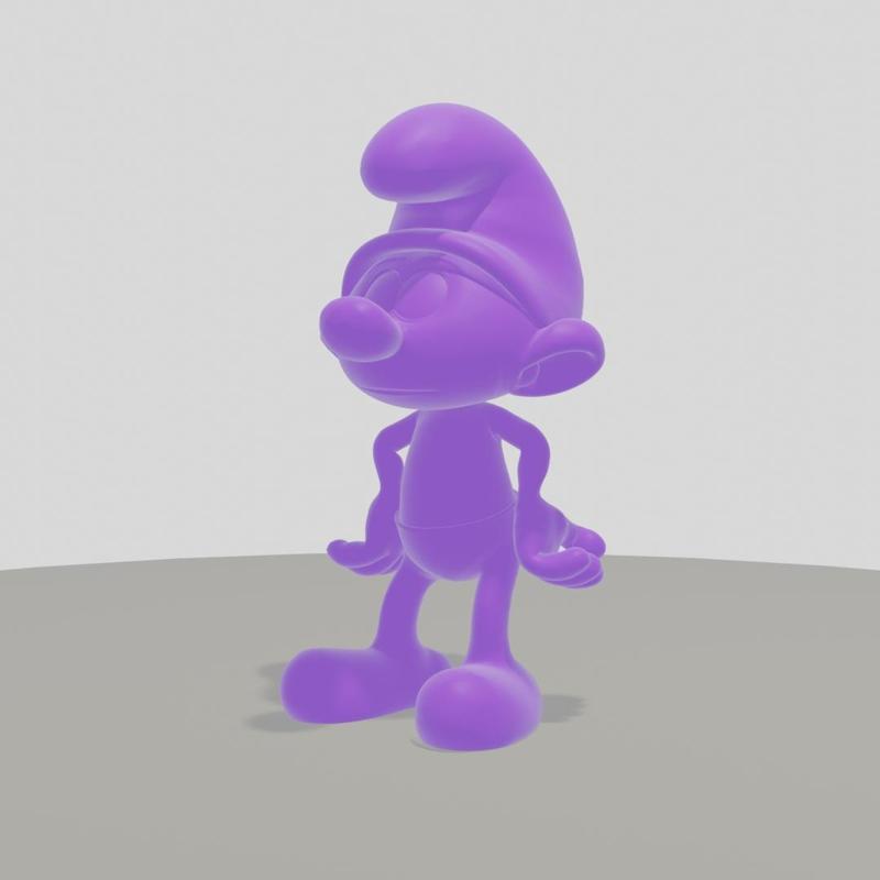 #001 - Basic Smurf