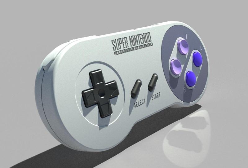 🎮 SNES Retro Controller (Joystick super nintendo)