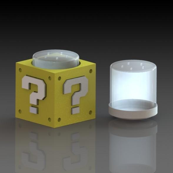 Mario Bros Salt Shaker - Retro Gamer Design