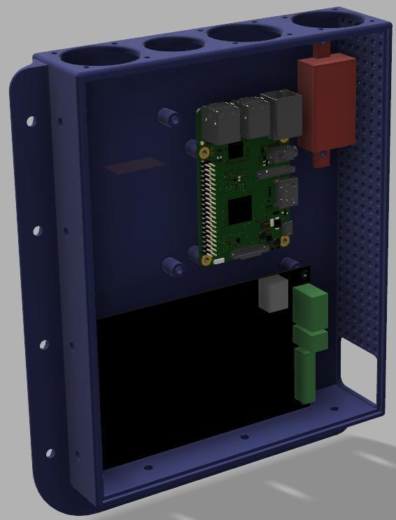 2020 Extrusion electronics case MKS 1.4