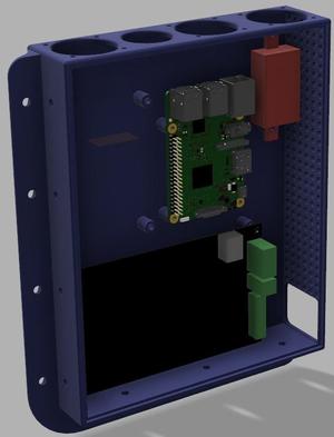 2020 Extrusion electronics case MKS 1.4