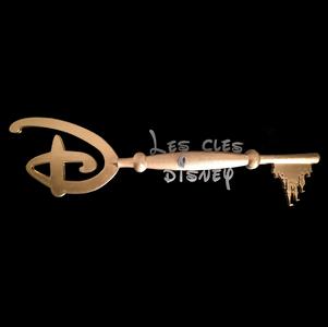 Domed Disney key