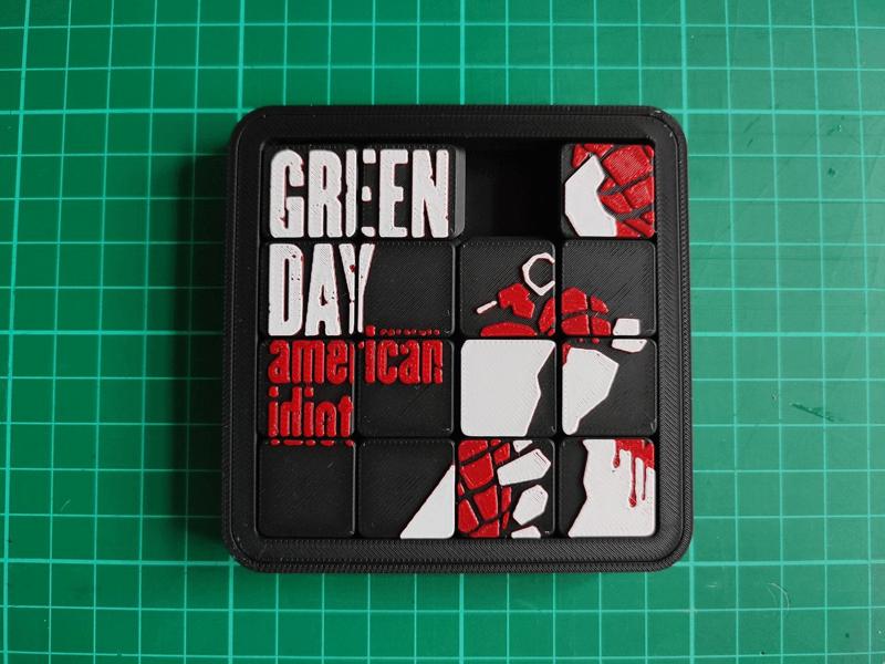 Green Day - American Idiot - Sliding Puzzle
