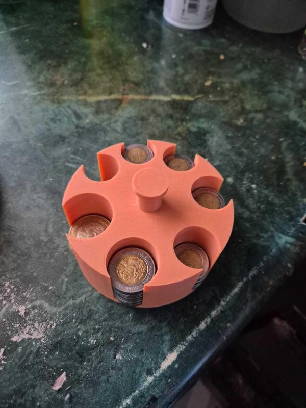 Coin Organizer - 10,5,2,1 Mexican Pesos