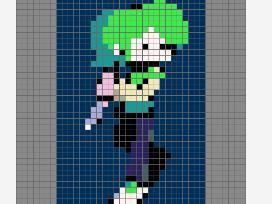 fnf among us pixel puzzle