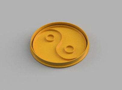 Yin Yang Cookie Cutter