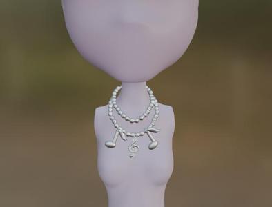 necklace   for monster High Dot Dead Gorgeous Operetta