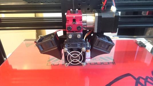 TEVO Black Widow Fanduct + BLT Mount + Two 40x20 Fan + Hot air pipe