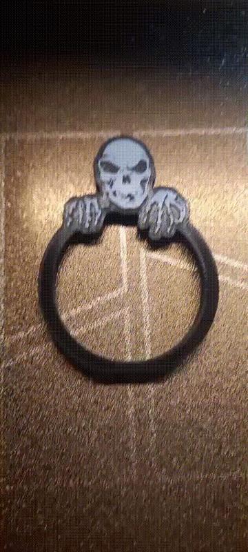 Halloween Skull Napkin Holder Without AMS