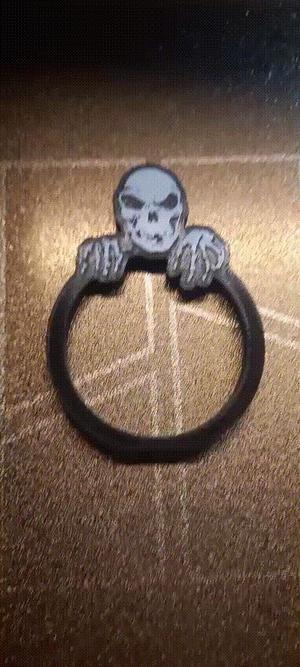Halloween Skull Napkin Holder Without AMS