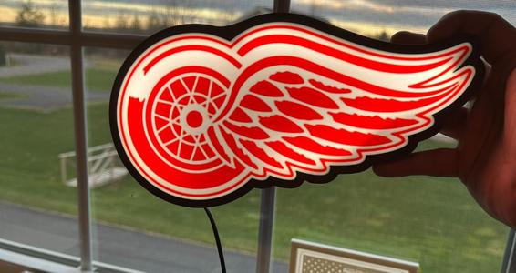 Detroit Red Wings Light Box