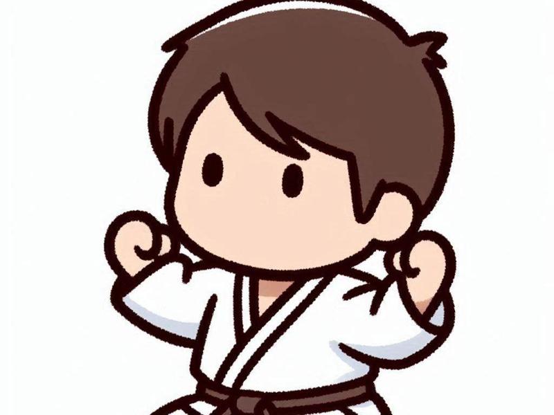 Little Judoka Keychain 